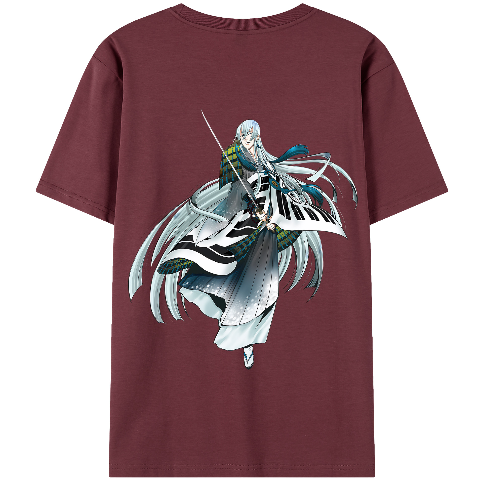 （画像用） 刀剣乱舞 Touken Ranbu 綿100％半袖Tシャツ（背面プリント）